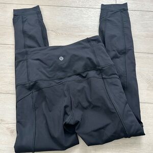 lululemon athletica Jet Black Leggings